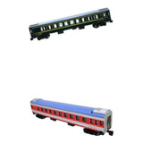 2 Peças 1:87 Modelo De Ferroviário