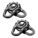 2 Peças De Guincho De Corda De Reboque Snatch Block Para 1/1