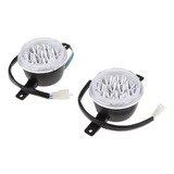 2 Peças De Luz Frontal Para 110cc 150cc 200cc Atv Jla-13t-2