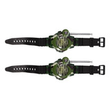 2 Peças De Relógios De Pulso Infantis Mini Walkie Talkie