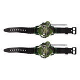 2 Peças De Relógios De Pulso Infantis Mini Walkie Talkie