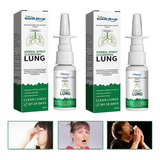 2 Peças De Spray Nasal De Limpeza Pulmonar Para Aliviar A Ri