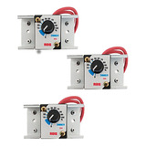 2 Peças Dimer 25a Motores Potência 4000w Bivolt Tensão