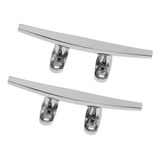 2 Peças Marinha 316 Aço Inoxidável Resistente Oco Base