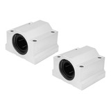 2 Peças Pillow Block 20mm Scs20uu Com Rolamento Linear Cnc