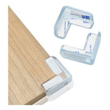 2 Peças Protetor De Quina Canto Borda De Mesa Bebe Silicone