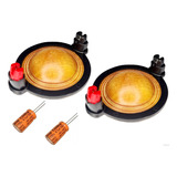 2 Pecas Reparo Driver D250x Corneta + 2 Capacitor 47uf 100v