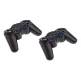 2 Peças Sem Fio Gamepad Joystick