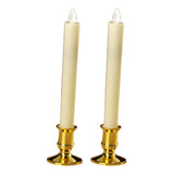 2 Peças Vela Led A Pilhas Romântica Vela Espiral Elétrica