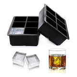 2 Pedaços De Silicone Em Formato De Cubo De Gelo Grande De 6