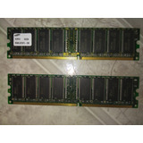 2 Pentes De Memória Ddr Para Pc 256m 266mhz
