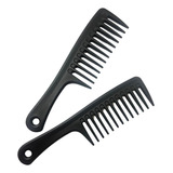 2 Pentes Grande Dente Largo Profissional Lavatório Penteado