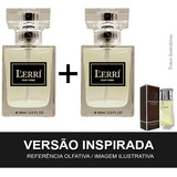 2 Perfumes Herrera Man Lerri Inspiração