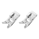 2 Pézinho Zigzag Metal Uso Geral Janome Elgin Singer Brother