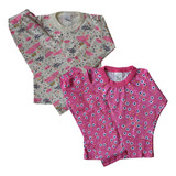 2 Pijama Juvenil Infantil Menina Camiseta Calça Inverno 1a3
