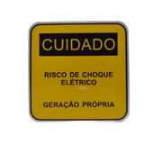  2 Placa Micro Geração Propriá/ Alumínio Cpfl/elektro/rge*