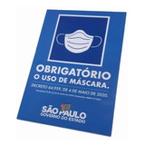 2 Placas - Obrigatório Uso De