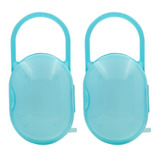 2 Porta Chupetas Buba Bpa Free Infantil Bebe Guarda Chupetas
