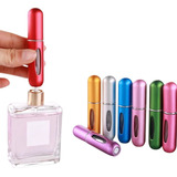 2 Porta Perfume Recarregável Bolsa Viagem 5ml Escolha A Cor