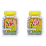 2 Pote 500g Mel Em Sachês Rionel