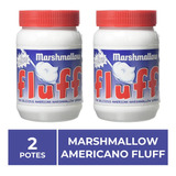 2 Potes, Marshmallow De Colher, Fluff.