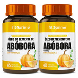2 Potes Óleo De Semente De Abóbora 1000mg + Vitamina E 60cps