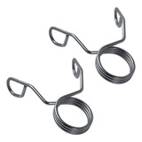 2 Presilhas Cromadas Olimpicas Para Barras 50mm Treino Lpo