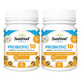 2 Probiotic 10 = 120 Caps - Importado Usa + Frete Grátis 