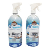 2 Produto Limpeza Ar Condicionado Air Shield Bactericida