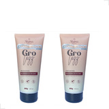 2 Progressiva Chuveiro Gro Lizz Sem Formol Profissional 400g