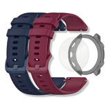 2 Pulseiras + 1 Capa Preta + 1 Película P/ Garmin 245 / 245m