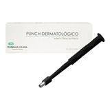 2 Punch Dermatológico Estéril Descartável Para Biópsia 4mm