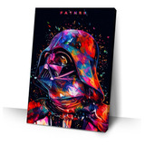 2 Quadros Star Wars Darth Vader E Stormtrooper 60x90 Canvas