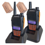 2 Radio Comunicador Baofeng Uv6r Walk Talk Original Vhf Uhf