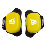 2 Raspador Para Macacão Motovelocidade Skullderia Amarelo