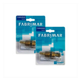 2 Reparo Castelo P/ Registro De Pressão 1/2'' E 3/4'' 02373