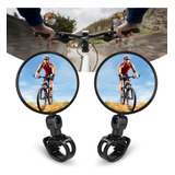 2 Retrovisor Espelho Para Bicicleta Ampla Visão Resistente 