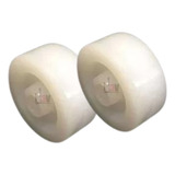 2 Rodinha De Subida 50x20 Paleteira Ponta Da Lança Ø50 Nylon