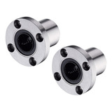 2 Rolamento Linear Lmf16uu Com Flange