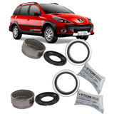 2 Rolamentos Traseiro Barra Torção Peugeot 206 207 Eixo 50mm