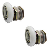 2 Roldanas Para Box (padrâo) De Vidro 8mm