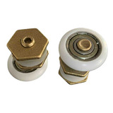 2 Roldanas Para Box Blindex, Janela, Porta De Vidro 8mm