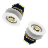 2 Roldanas Para Box Blindex Aluminium - Original