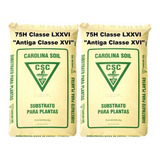 2 Sacas Substrato Carolina Soil 45 Lts Sementes Rosa Deserto