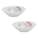 2 Saladeiras Eterna 24 Cm Porcelana Schmidt