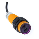 2 Sensor Fotoelétrico Difuso 0 A 30cm Pnp Na E3f-ds30p1 M18