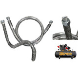 2 Serpentinas De Carga Compressor 20 Pcm C/ Porca E Aletas