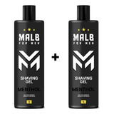 2 Shaving Malb Gel De Barbear Transparente Profissional 1kg