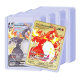 2 Sleeves De Acrilico - Protetor Para Cards Pokémon E Magic