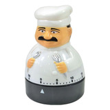 2 Temporizador Timer Cozinha Manual Formato Cozinheiro 60min